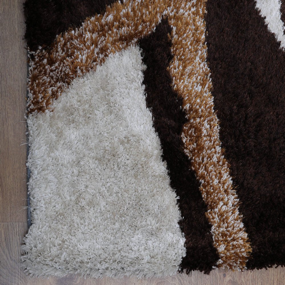 Sukhothai Hand Tufted Shag Polyester Area Rug - BBH HOMES LLC