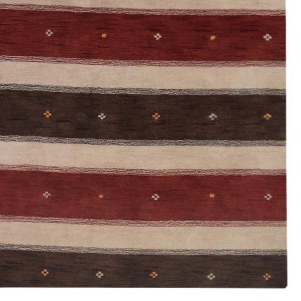 Ulan Ude Hand Knotted Loom Wool Area Rug - BBH HOMES LLC