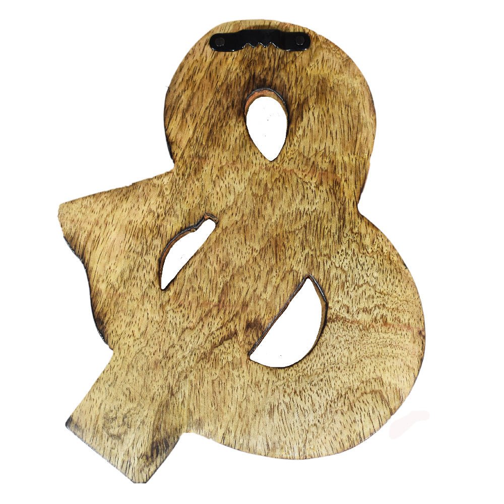 Wild Cheetah Print Mango Wood Letter Block - BBH HOMES LLC
