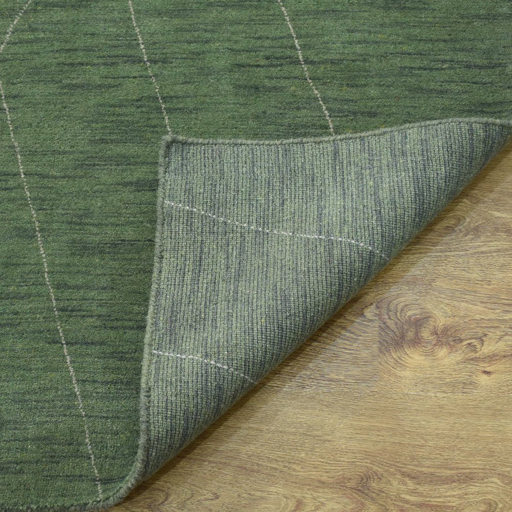 X Hand Knotted Wool Rug - BBH HOMES LLC