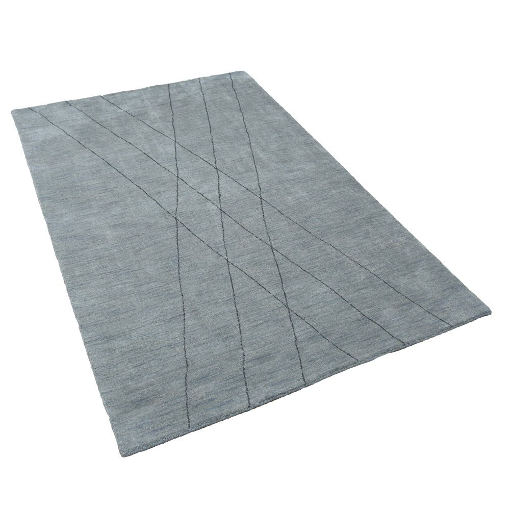 X Hand Knotted Wool Rug - BBH HOMES LLC