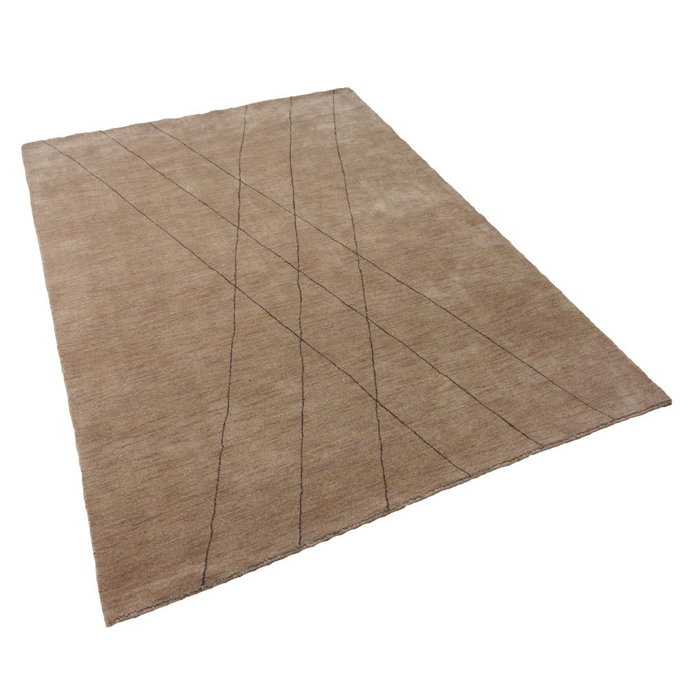 X Hand Knotted Wool Rug - BBH HOMES LLC