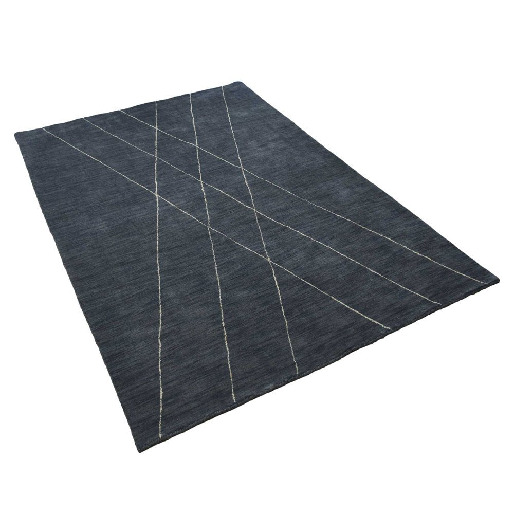 X Hand Knotted Wool Rug - BBH HOMES LLC