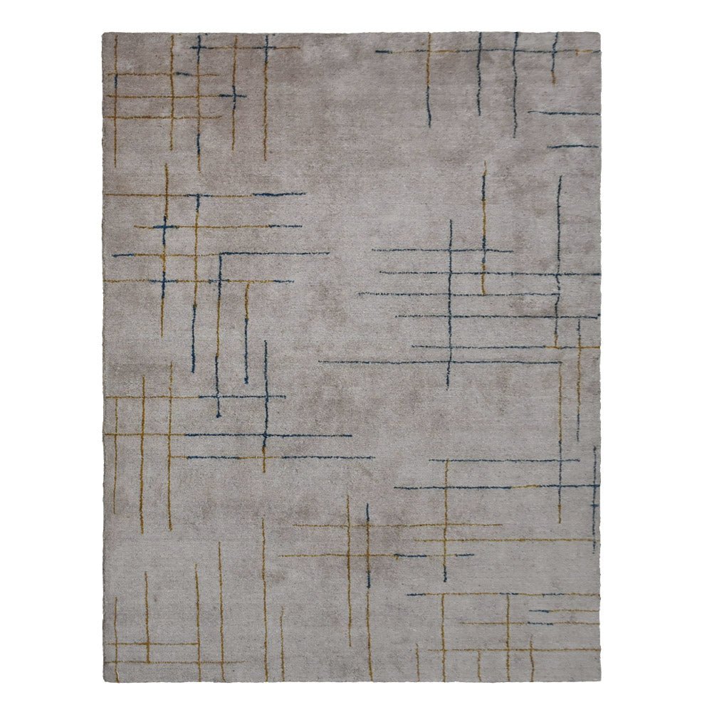 Zakynthos Hand Knotted Loom Silk Mix Area Rug - BBH HOMES LLC