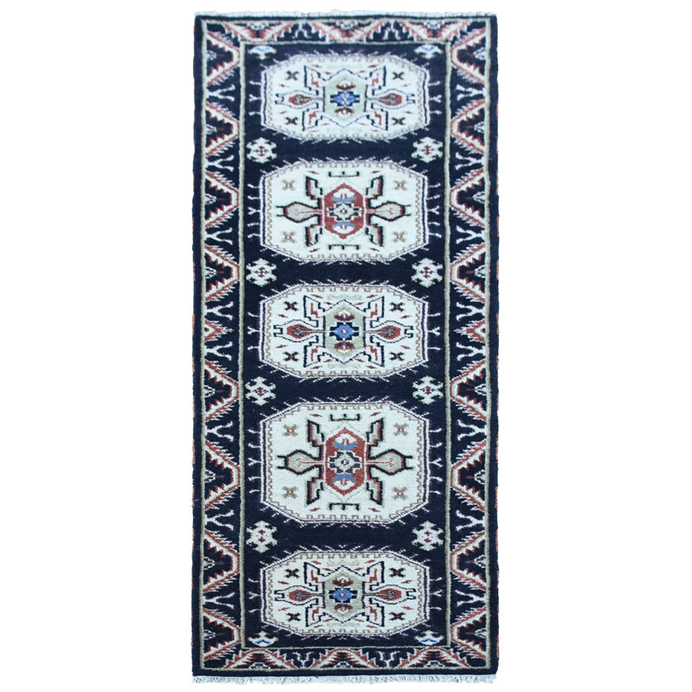 Kavi Hand Knotted Oriental Area Rug