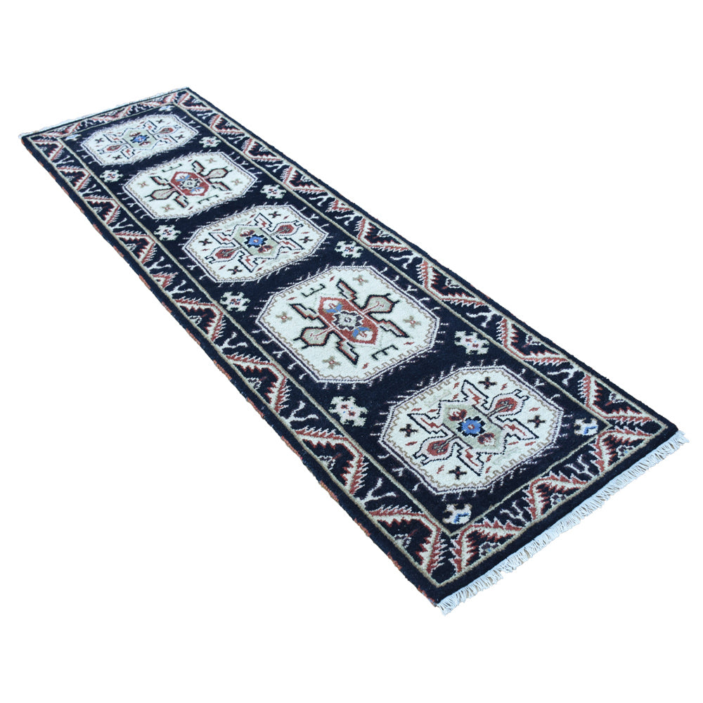 Kavi Hand Knotted Oriental Area Rug