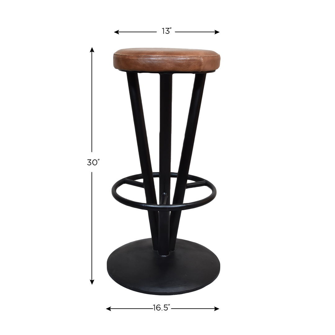 Vista Brown Bar Stool