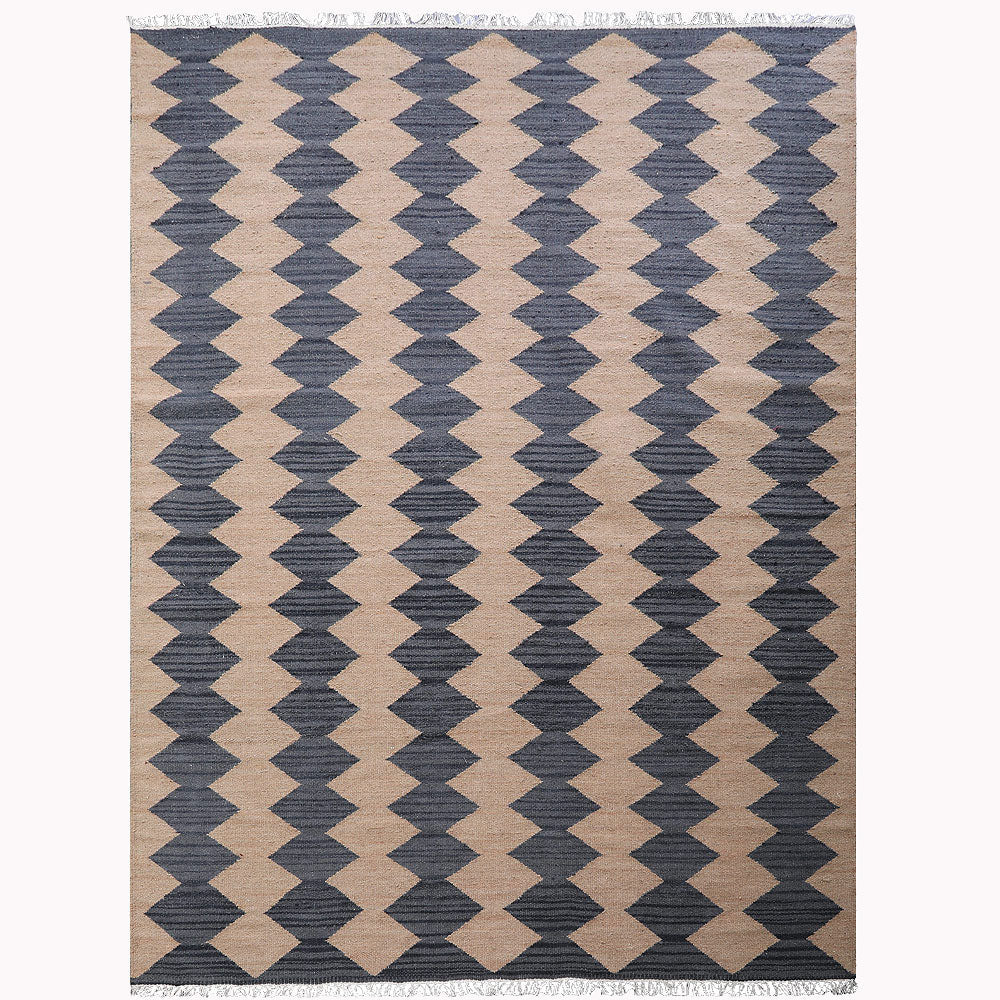 Sandstone Flat Weave Kilim Wool Rug