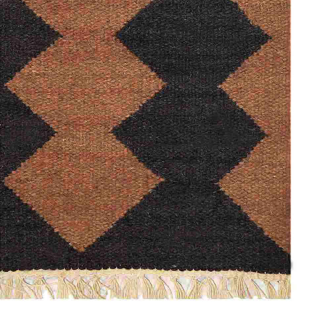 Sandstone Flat Weave Kilim Wool Rug