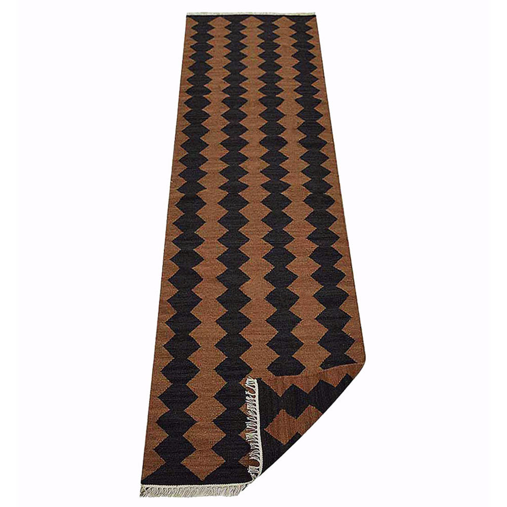 Sandstone Flat Weave Kilim Wool Rug