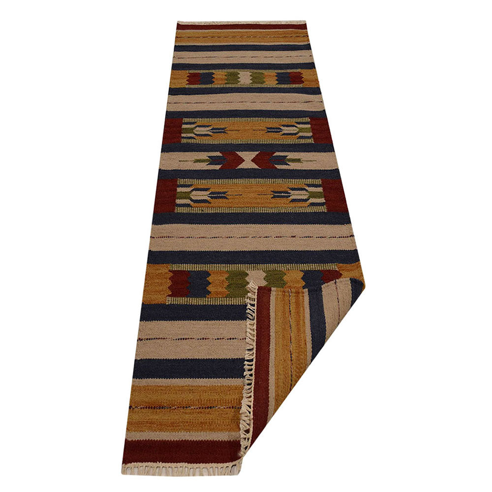 Arrows Flat Weave Kilim Wool Rug