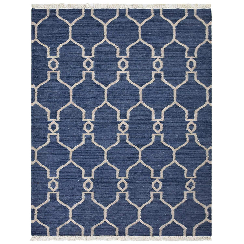 Links Flat Weave Kilim Wool Rug