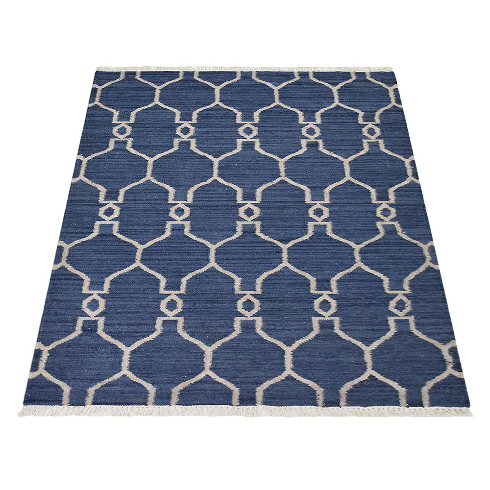 Links Flat Weave Kilim Wool Rug