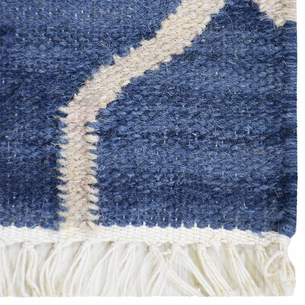 Links Flat Weave Kilim Wool Rug