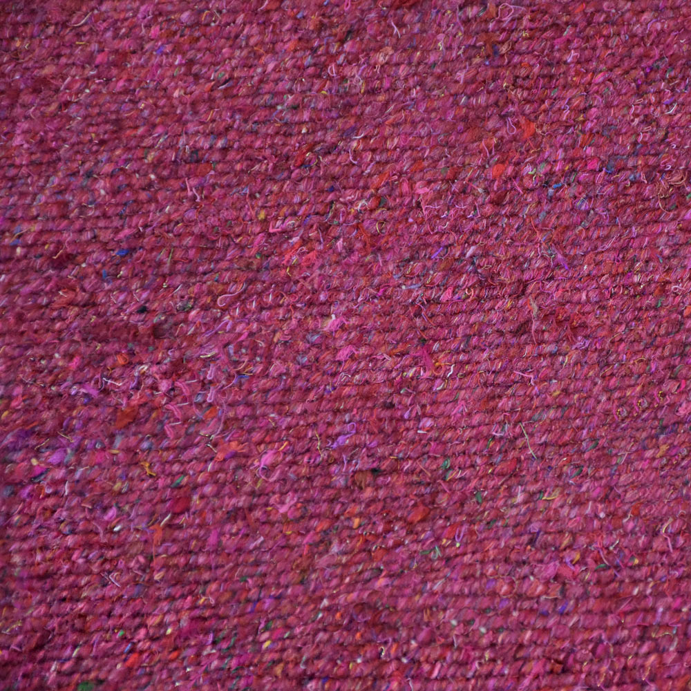 Pink Hand Woven Flat Weave Skittles Kilim Rug