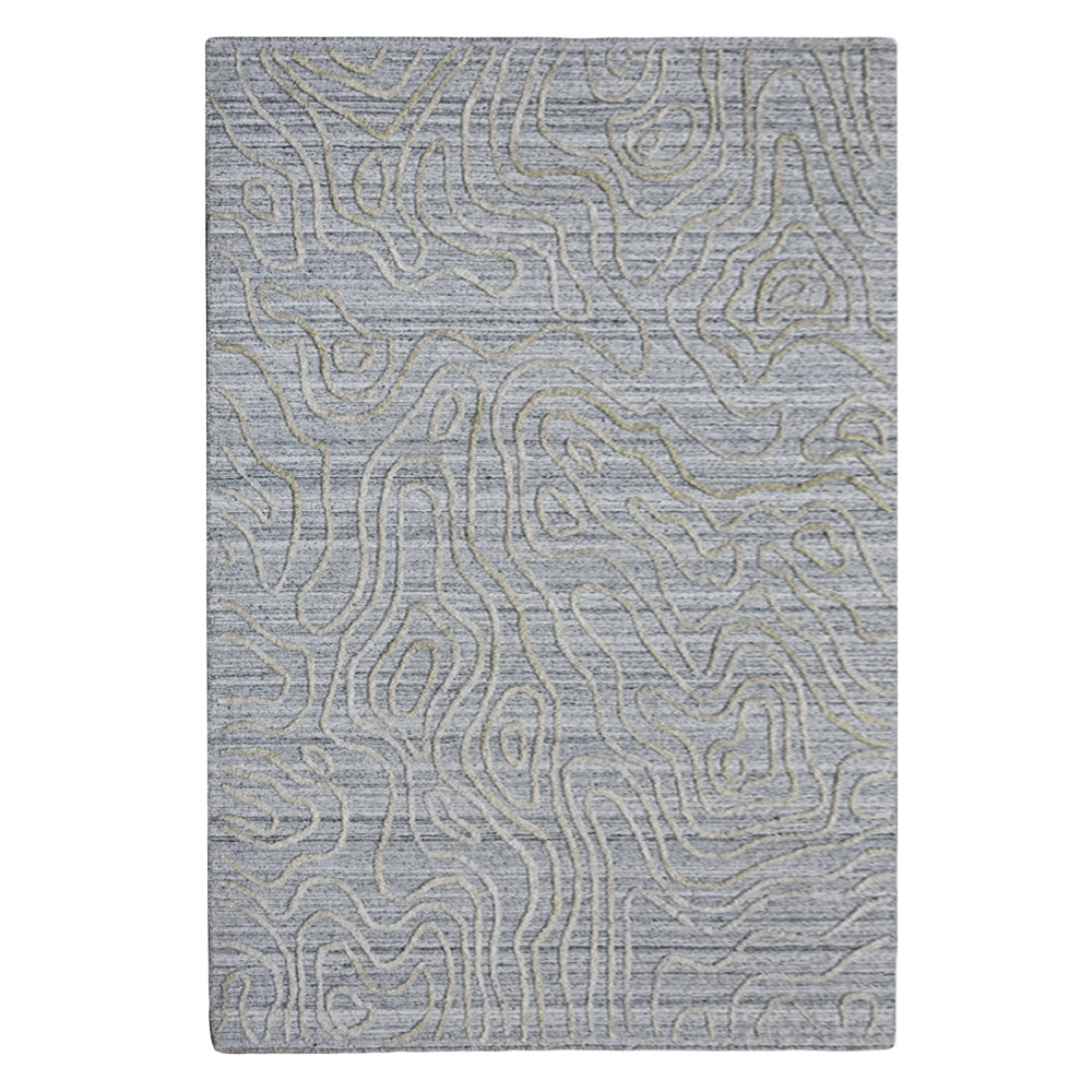 Tide Hand Woven Overtufted Kilim Rug