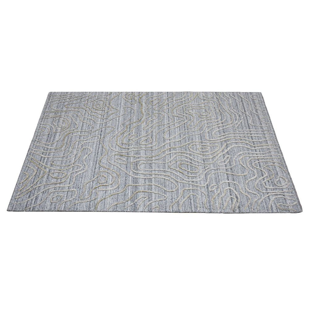 Tide Hand Woven Overtufted Kilim Rug