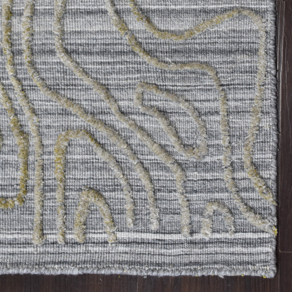 Tide Hand Woven Overtufted Kilim Rug