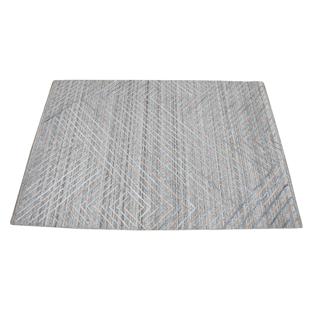 Stride Hand Woven Overtufted Kilim Rug