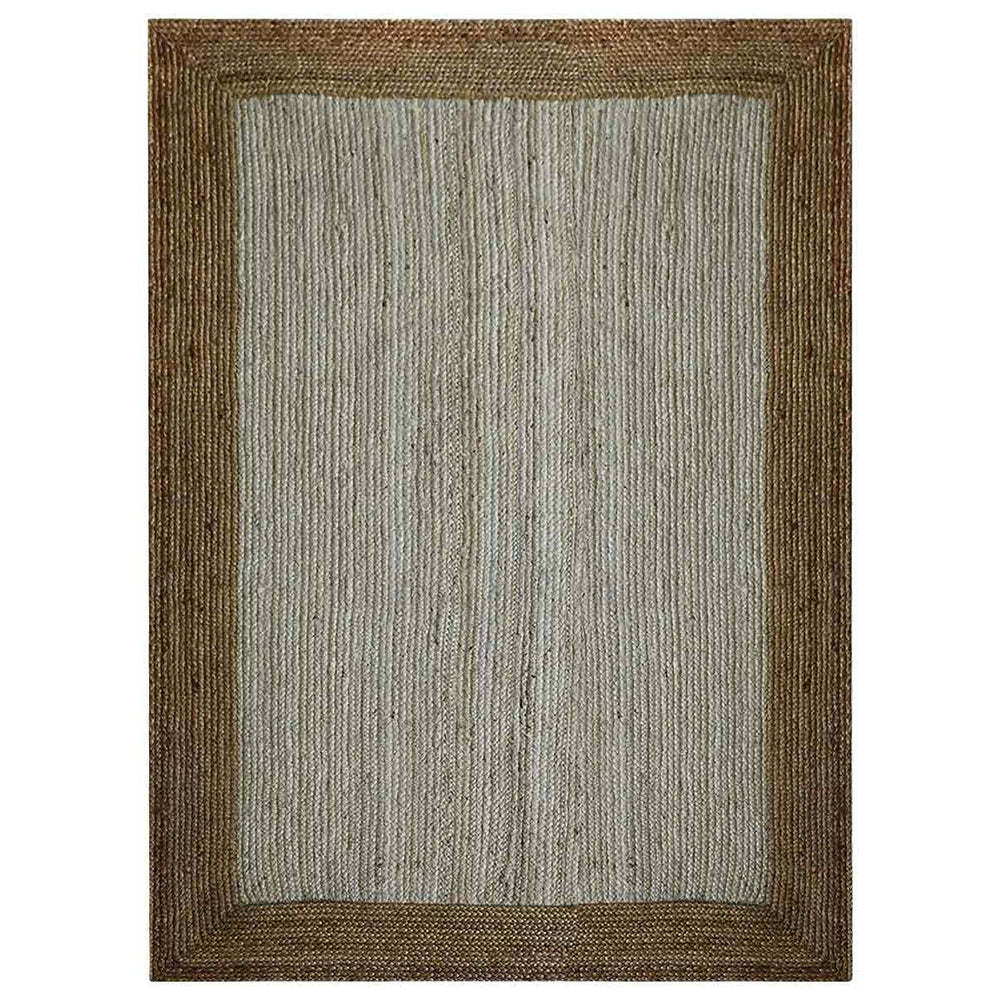 Frame Hand Woven Washable Jute Rug