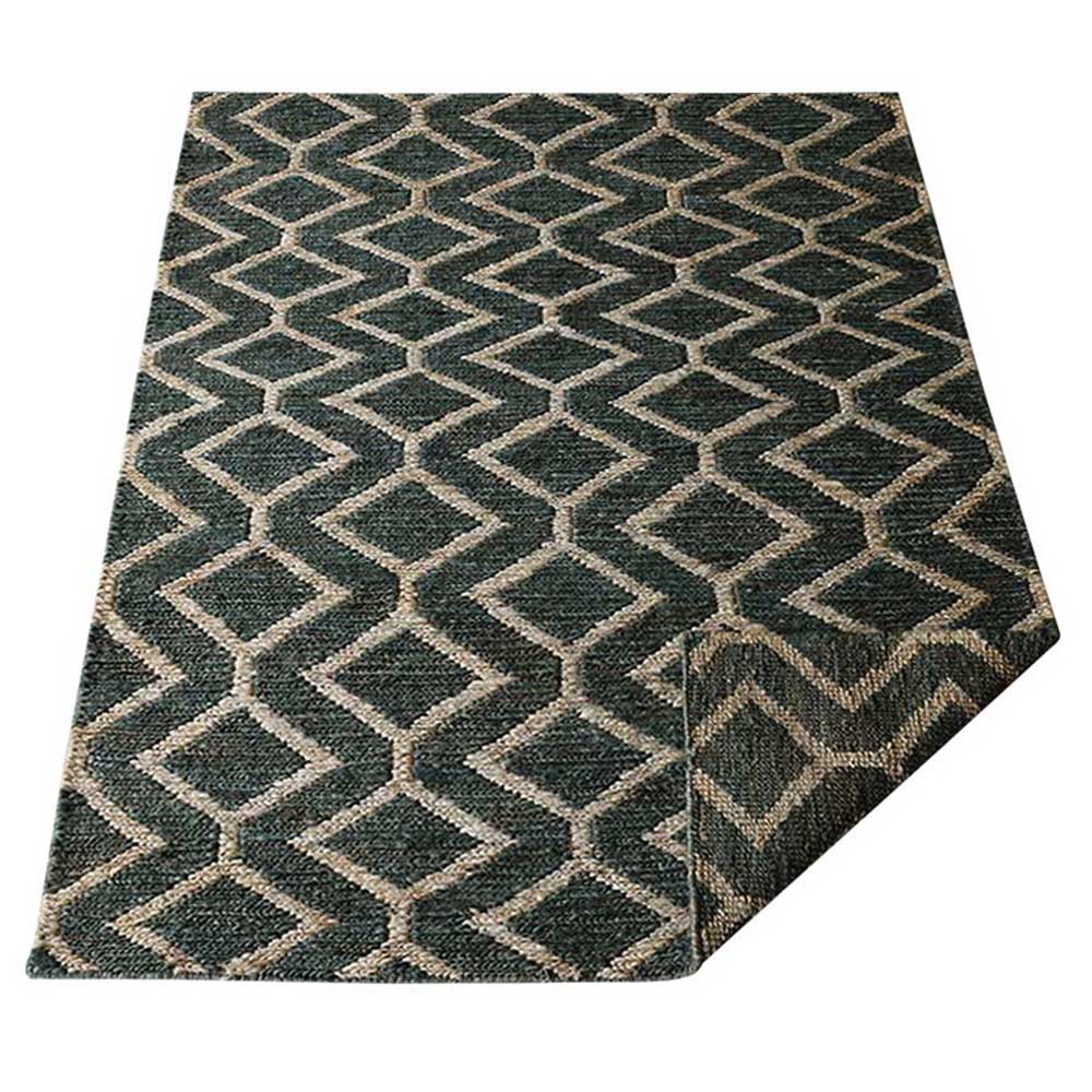 Banjara Washable Gray Jute Rug