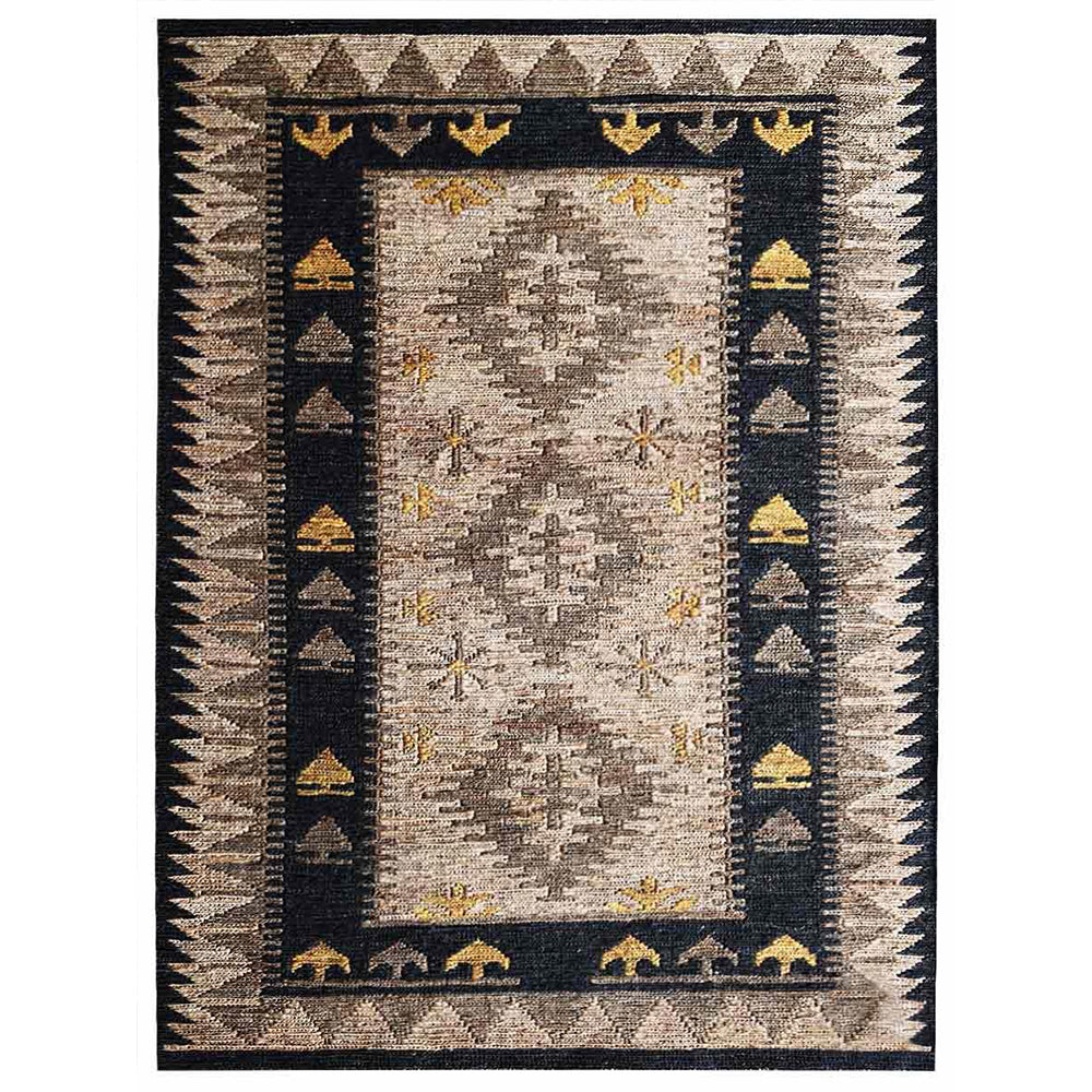 Dharani Hand Knotted Oriental Jute Rug