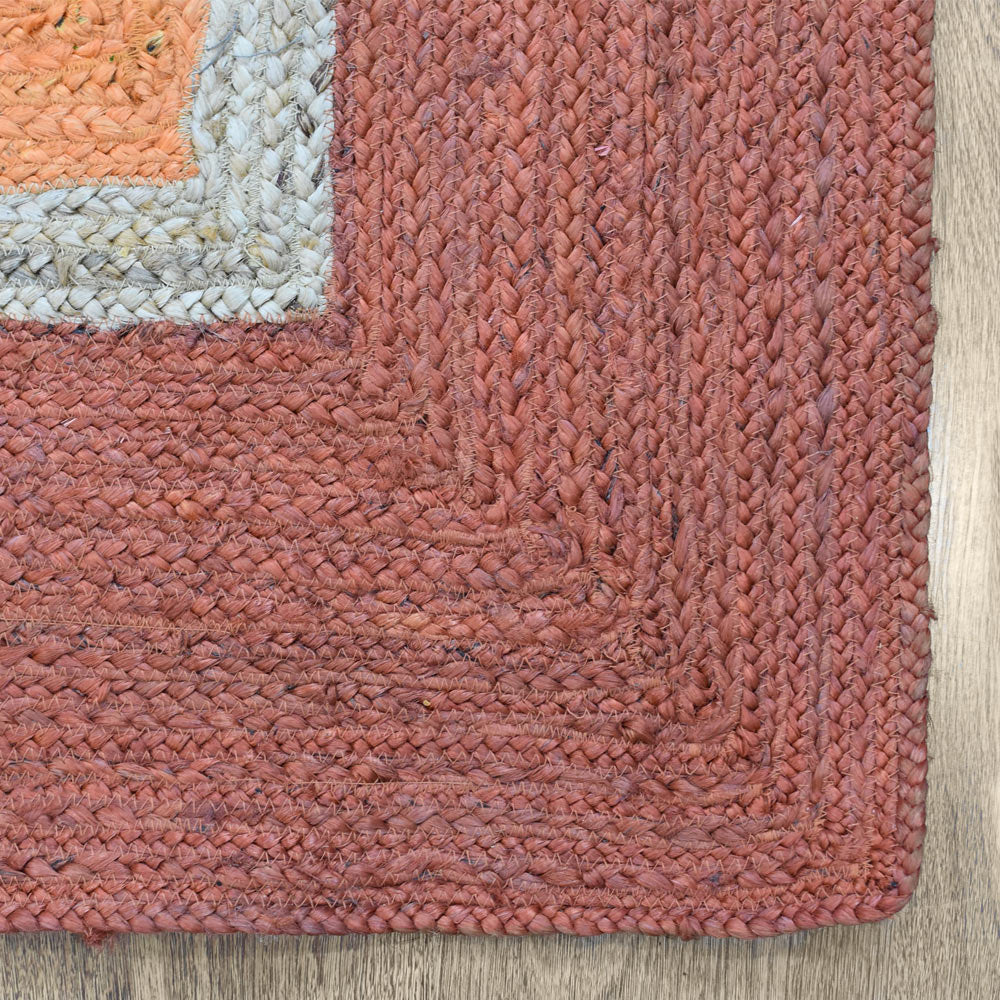 Sunset Hand Woven Washable Jute Rug