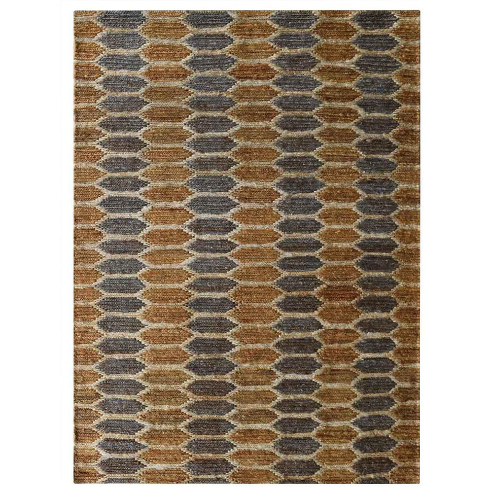 Cesenatico Hand Knotted Sumak Jute Area Rug