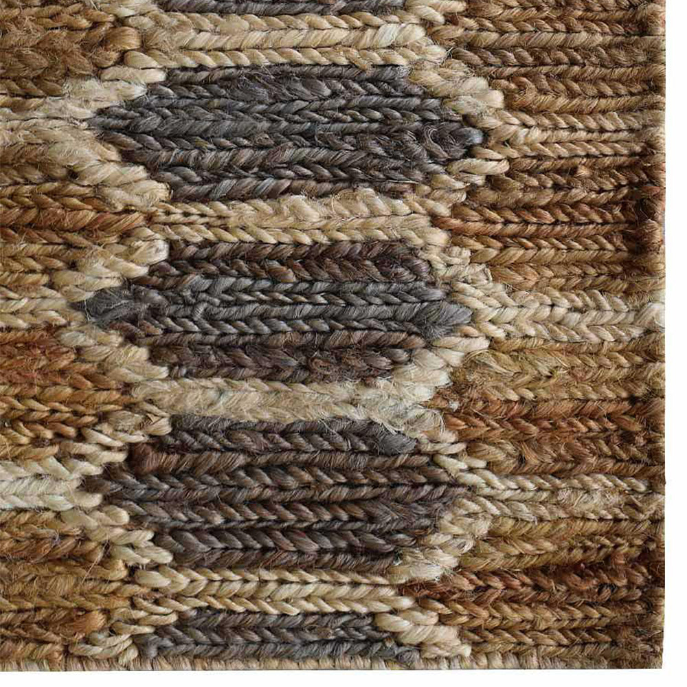 Cesenatico Hand Knotted Sumak Jute Area Rug