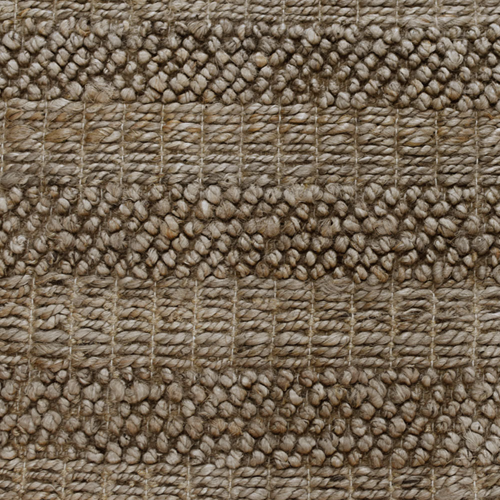 Ridge Hand Woven Washable Jute Rug