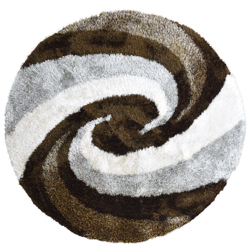 Whirl Hand Tufted Shag Rug