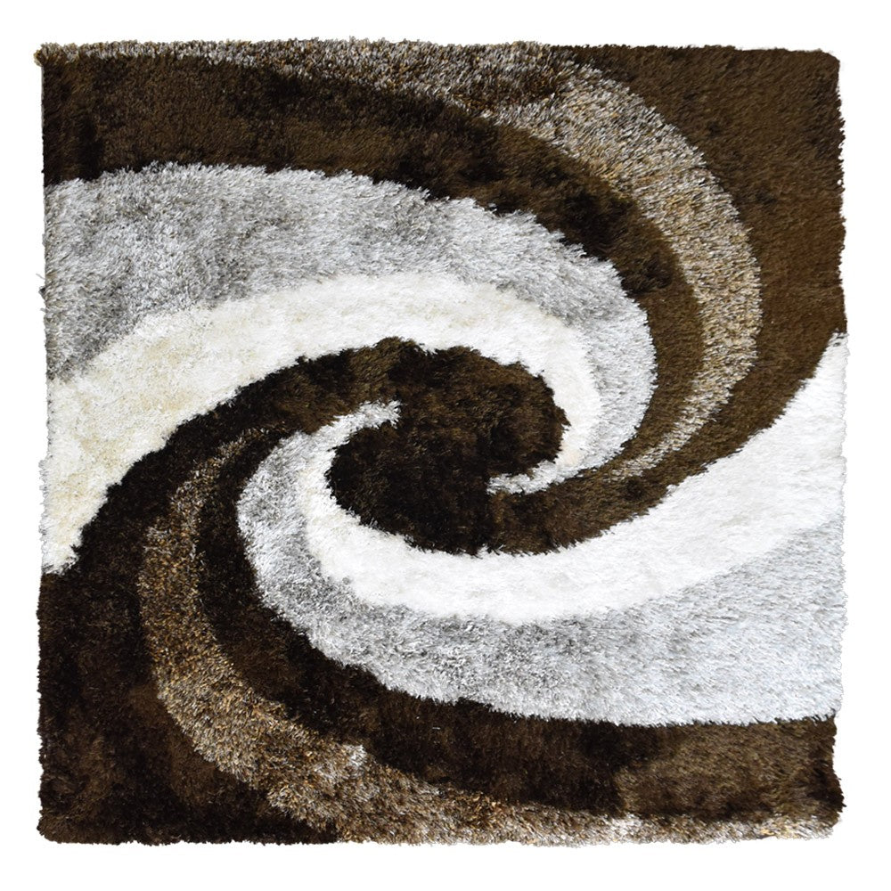 Whirl Hand Tufted Shag Rug