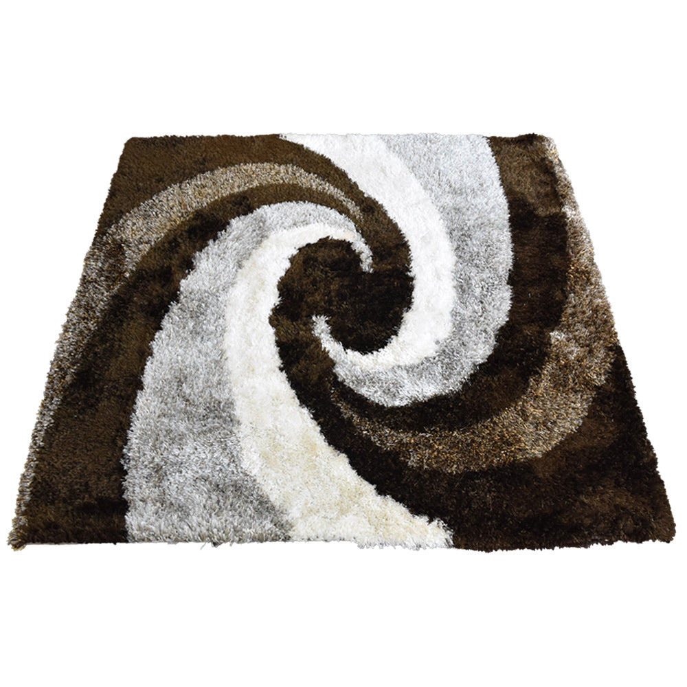 Whirl Hand Tufted Shag Rug