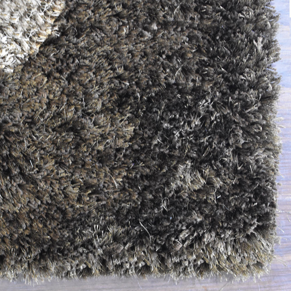 Whirl Hand Tufted Shag Rug