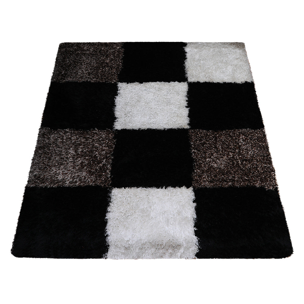 Maze Hand Tufted Shag Rug