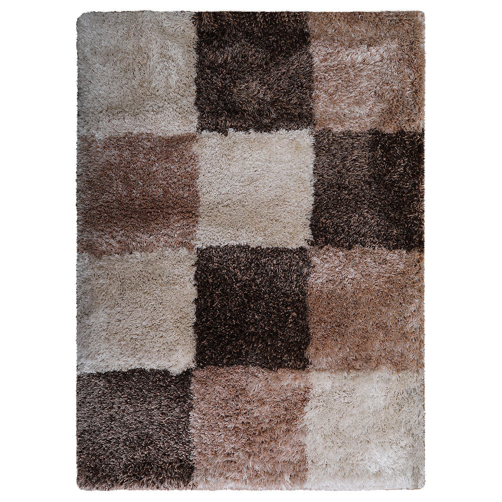 Maze Hand Tufted Shag Rug