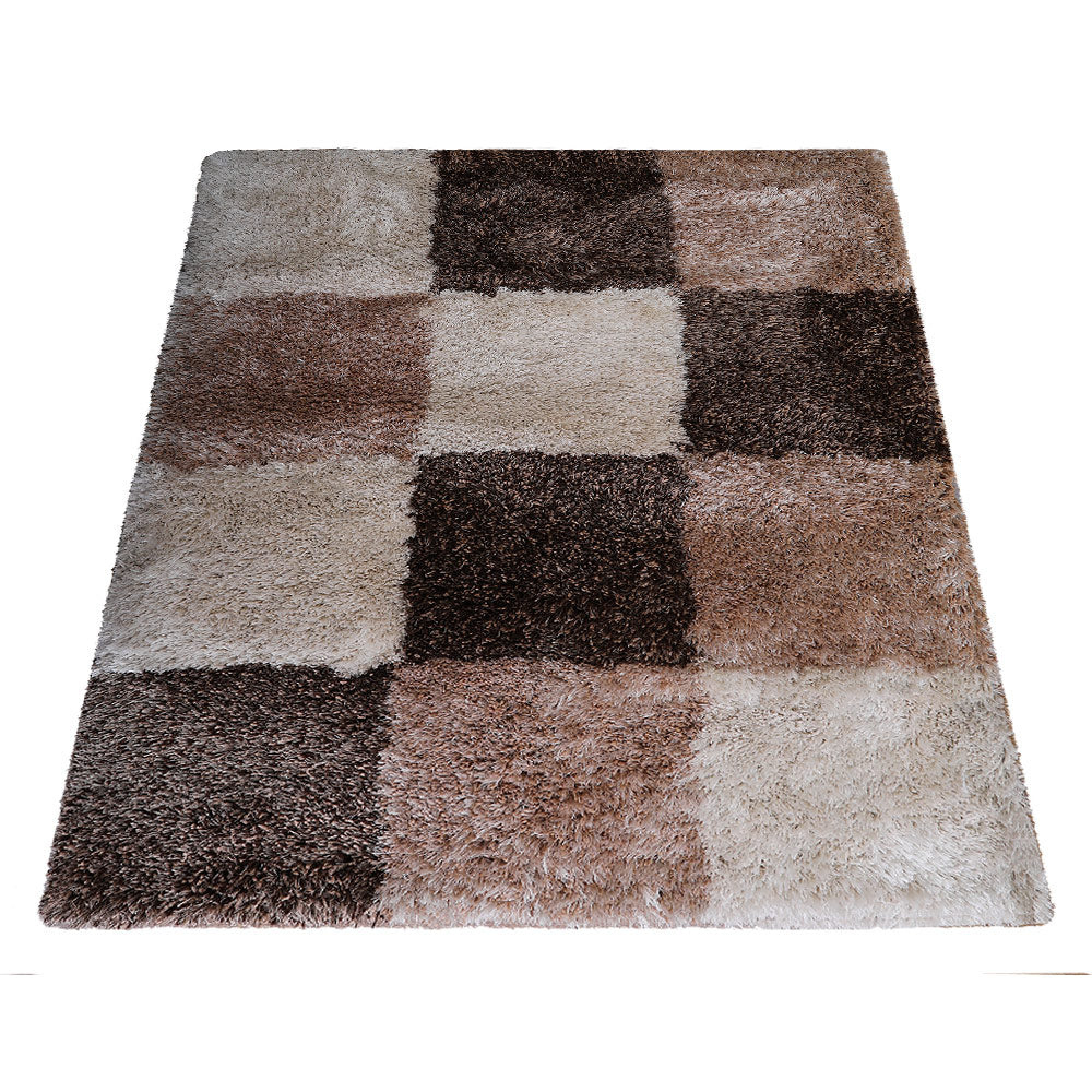 Maze Hand Tufted Shag Rug