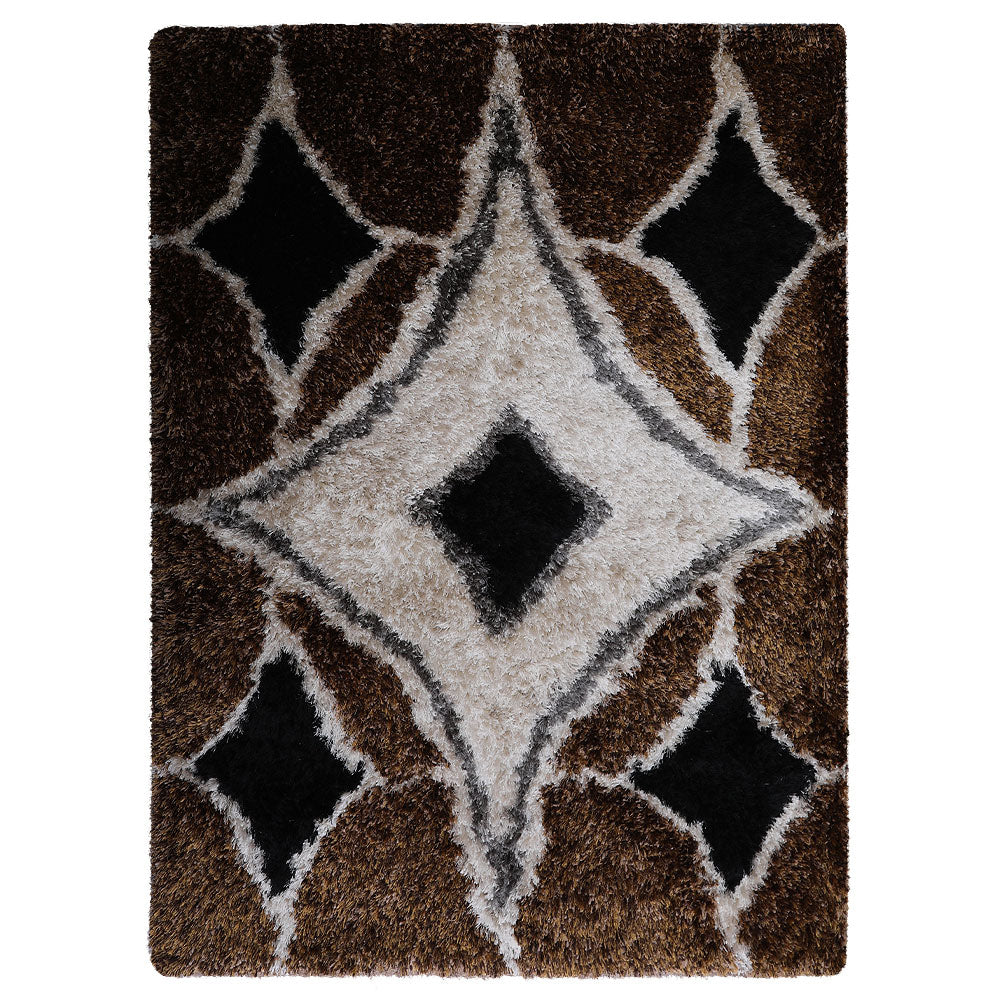 Desert Diamond Hand Tufted Shag Rug