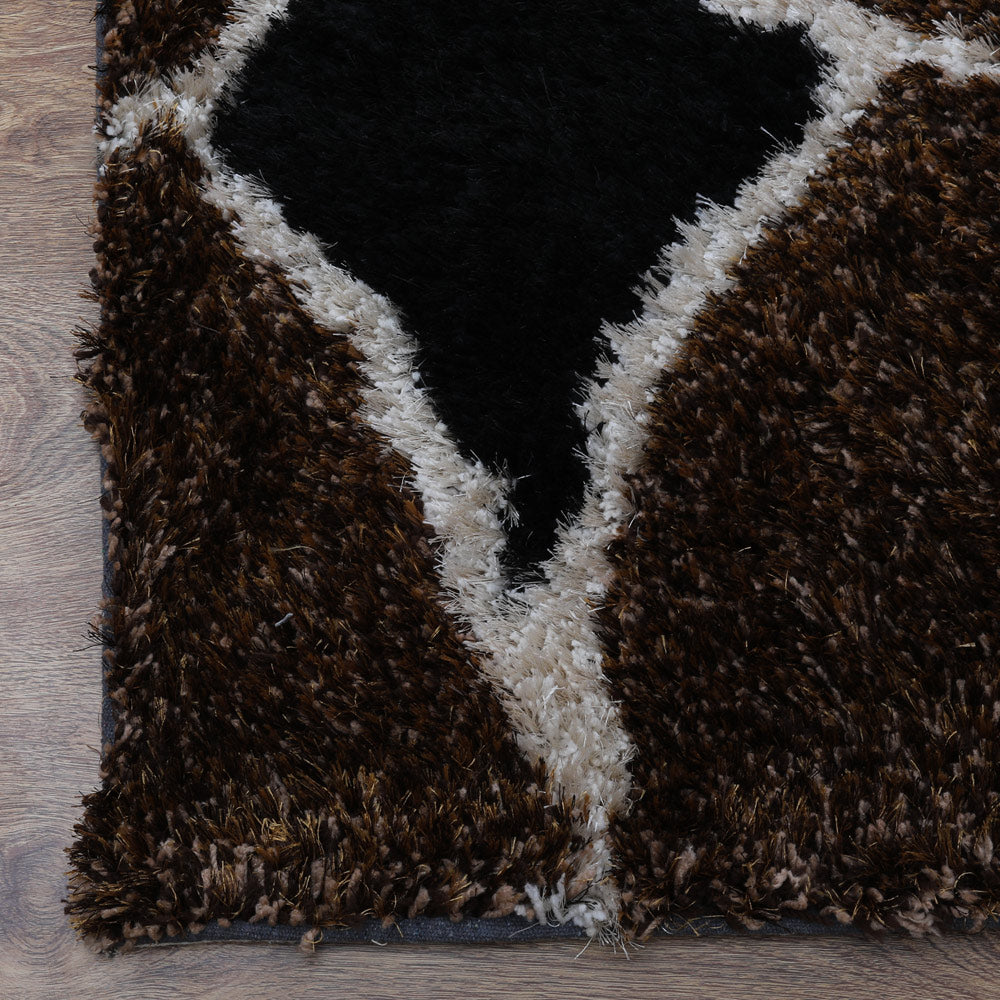 Desert Diamond Hand Tufted Shag Rug