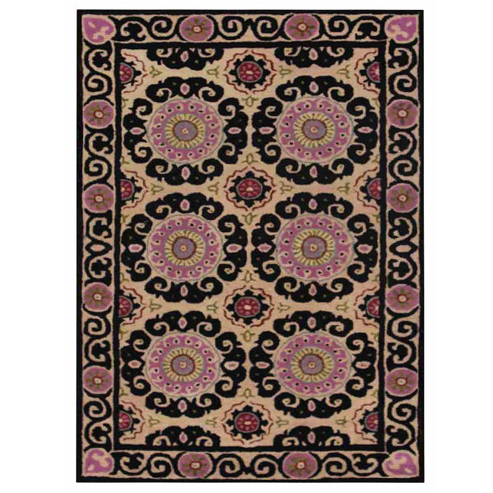 Ornate Medallion Wool Rug