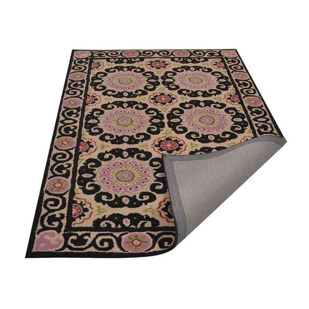 Ornate Medallion Wool Rug