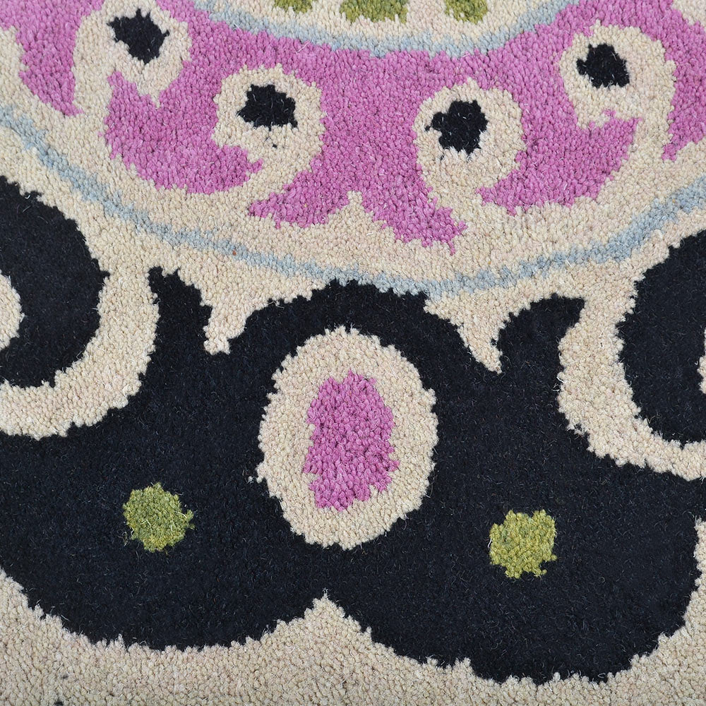 Ornate Medallion Wool Rug