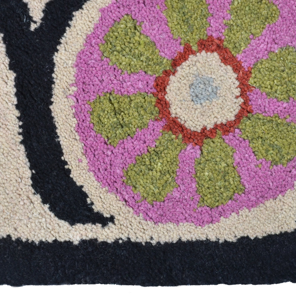 Ornate Medallion Wool Rug