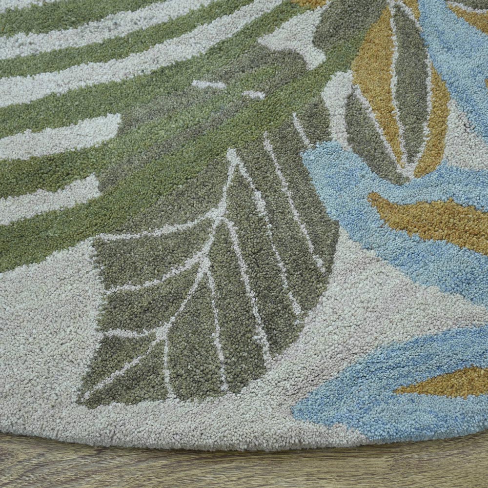 Sahil Hand Tufted Wool Area Rug