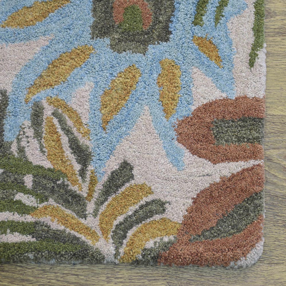 Sahil Hand Tufted Wool Area Rug