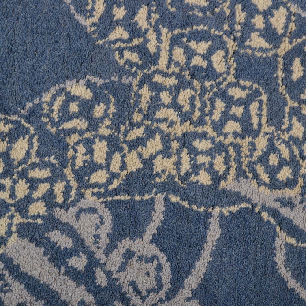 Octopus Hand Tufted Wool Ractangle Area Rug