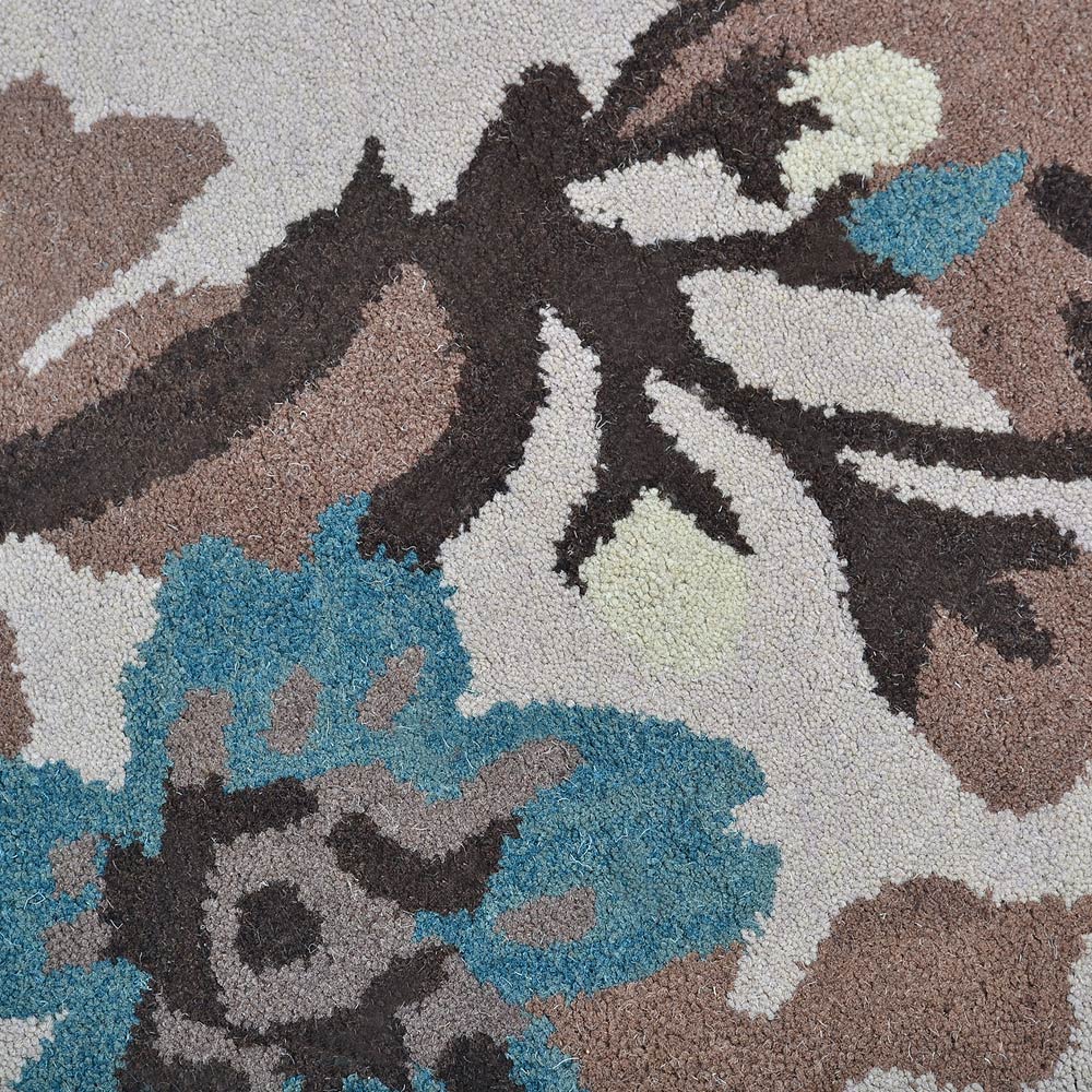 Zorawar Hand Tufted Wool Area Rug