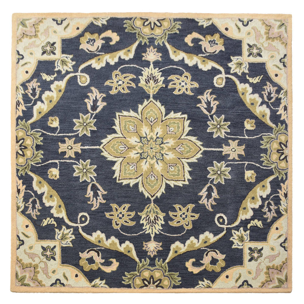 Aavira Hand Tufted Oriental Area Rug