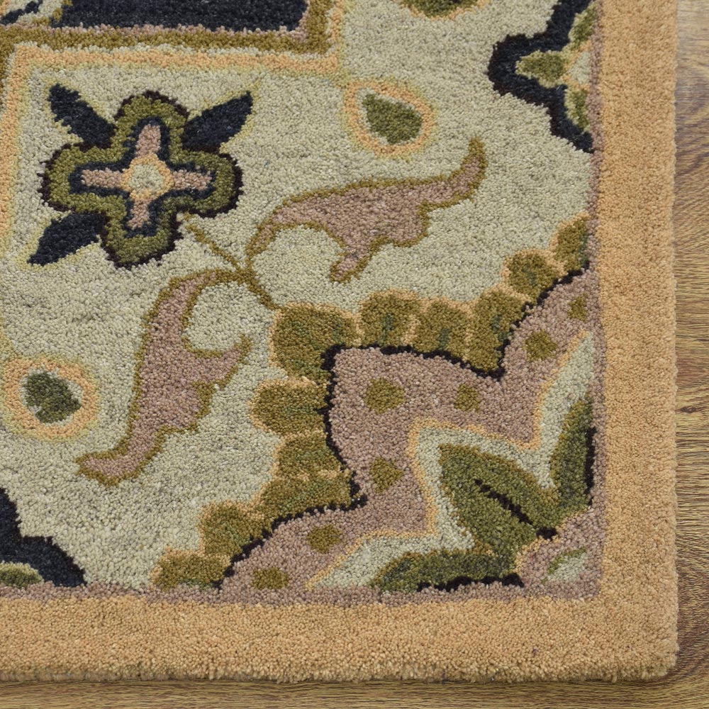 Aavira Hand Tufted Oriental Area Rug