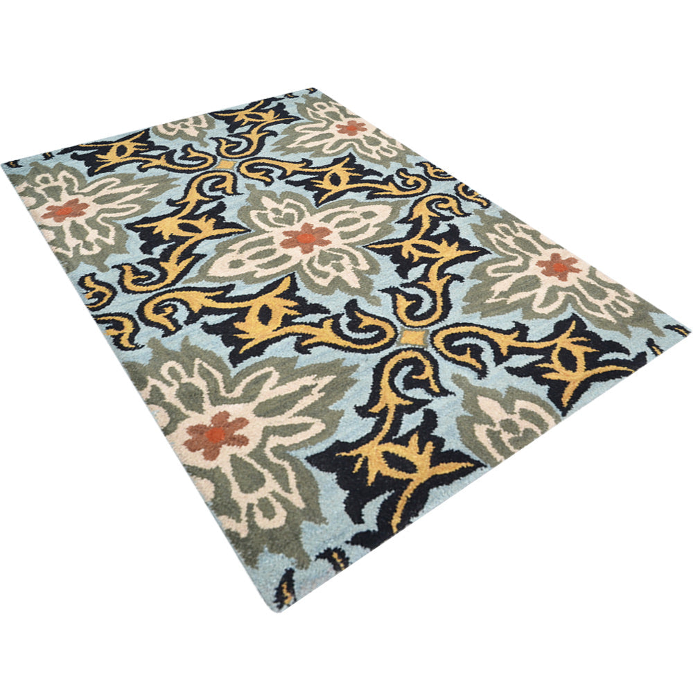 Ojas Hand Tufted Wool Area Rug